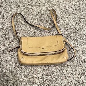 Kate Spade tan cross body purse.